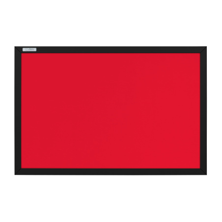 Tablica tekstylna czerwona 