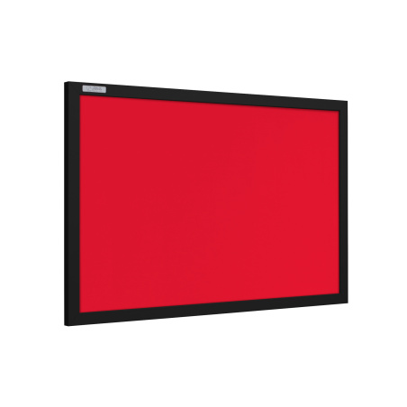 Tablica tekstylna czerwona ukos