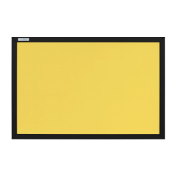 Tablica tekstylna żółta 