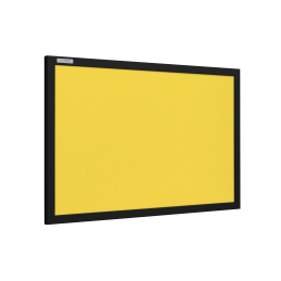 Tablica tekstylna żółta ukos 