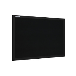 Tablica tekstylna czarna  ukos 