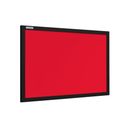 Tablica tekstylna czerwona ukos