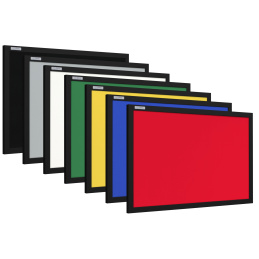 Tablice tekstylne czerwona UKOS