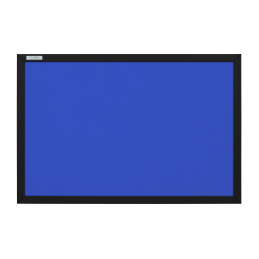 Tablica tekstylna niebieska 