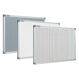 Tablice magnetyczne perforowane aluminiowa ramka - ukos