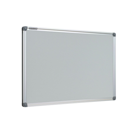 Tablica tekstylna szara w ramie aluminiowej - ukos