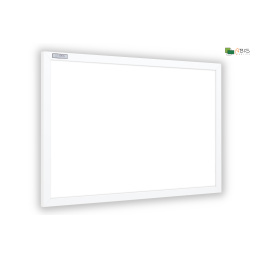 Tablica magnetyczna w ramie MDF białej 4 - ukos