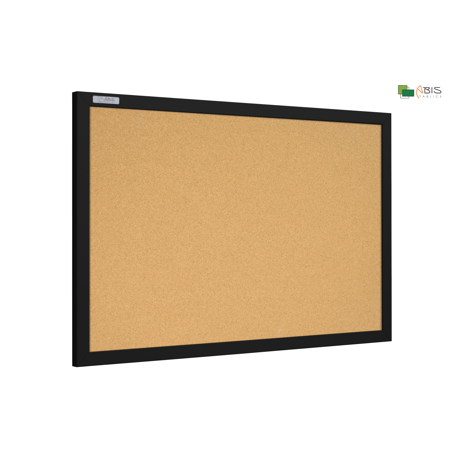 1. Tablice korkowe w ramie mdf czarny