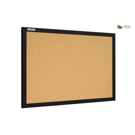 4. Tablica korkowa w ramie MDF czarny - ukos
