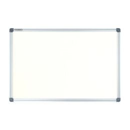 Tablica tekstylna biała w ramie aluminiowej